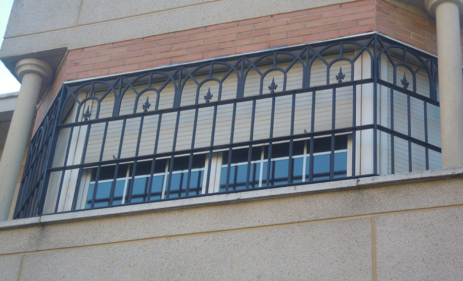 Rejas para ventanas fabricadas en Toledo